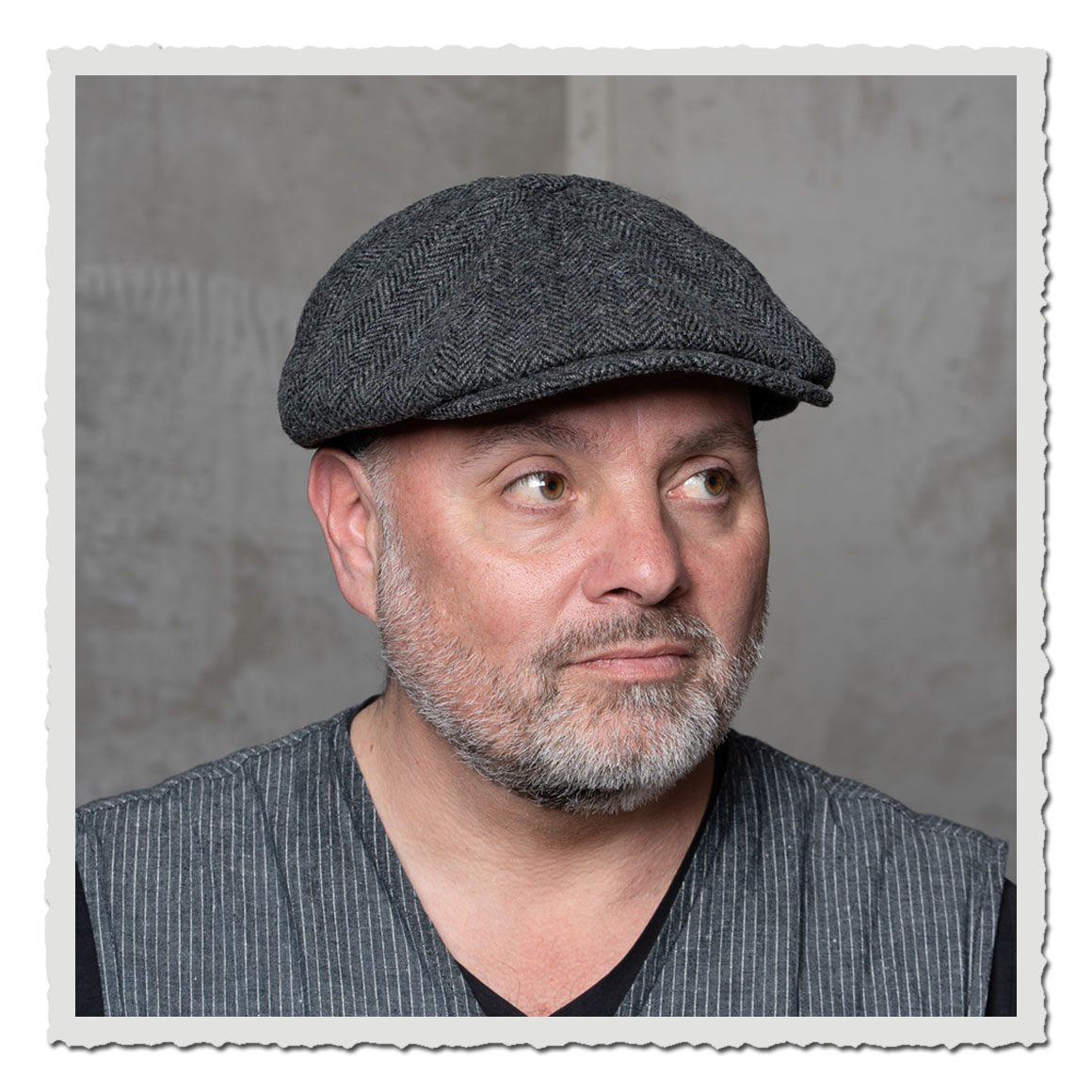 Pike Brothers 1928 Newsboy Cap Dundee grey – klassische Ballonmütze im Retro-Stil der 1920er Jahre